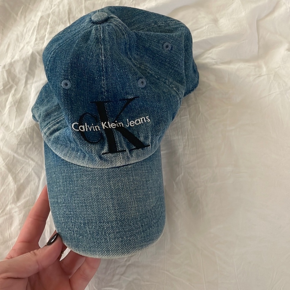 Calvin Klein denim hat